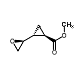 CAS 登录号：157523-17-6， 甲基(1R,2R)-2-[(2S)-2-环氧乙烷基]环丙烷羧酸酯