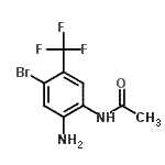 CAS#: 157554-73-9, N-[2-Amino-4-Bromo-5-(Trifluoromethyl)Phenyl]Acetamide