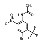CAS#: 157554-76-2, N-[4-Bromo-2-Nitro-5-(Trifluoromethyl)Phenyl]Acetamide
