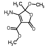 CAS#: 157558-46-8, Methyl 4-Amino-5-Methoxy-5-Methyl-2-Oxo-2,5-Dihydro-3-Furancarboxylate
