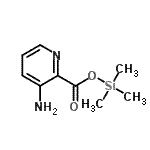 CAS 登录号：157562-24-8， 三甲基硅烷基3-氨基-2-吡啶羧酸酯