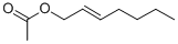 CAS 登录号：1576-79-0， 2-庚烯-1-醇 1-乙酸酯