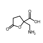CAS#: 157643-42-0, 2-(Aminomethyl)-5-Oxotetrahydro-2-Furancarboxylic Acid