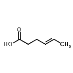 CAS#: 1577-20-4, (4E)-4-Hexenoic Acid