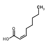 CAS#: 1577-96-4, (2Z)-2-Octenoic Acid