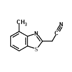 CAS#: 157764-01-7, (4-Methyl-1,3-Benzothiazol-2-Yl)Acetonitrile