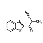 CAS#: 157764-45-9, 3-(1,3-Benzothiazol-2-Yl)-2-Methyl-3-Oxopropanenitrile