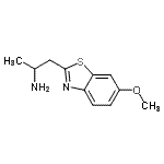 CAS#: 157764-52-8, 1-(6-Methoxy-1,3-Benzothiazol-2-Yl)-2-Propanamine