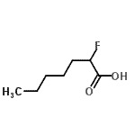 CAS#: 1578-58-1, 2-Fluoroheptanoic Acid