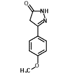 CAS#: 1578-89-8, 5-(4-Methoxyphenyl)-2,4-Dihydro-3H-Pyrazol-3-One