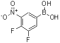 CAS 登录号：158178-36-0， (3,4-二氟-5-硝基苯基)硼酸