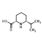 CAS#: 158221-69-3, (2S,6R)-6-Isopropyl-2-Piperidinecarboxylic Acid