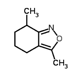 CAS#: 158243-62-0, 3,7-Dimethyl-4,5,6,7-Tetrahydro-2,1-Benzoxazole