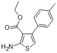CAS 登录号：15854-08-7， 2-氨基-4-(4-甲基苯基)-3-噻吩羧酸乙酯