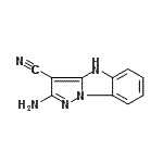 CAS 登录号：158591-06-1， 2-氨基-4H-吡唑并[1,5-a]苯并咪唑-3-甲腈
