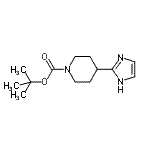 CAS#: 158654-96-7, 2-Methyl-2-Propanyl 4-(1H-Imidazol-2-Yl)-1-Piperidinecarboxylate