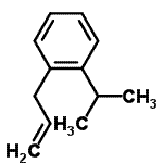 CAS 登录号：1587-06-0， 1-烯丙基-2-异丙基苯