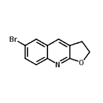 CAS#: 158725-34-9, 6-Bromo-2,3-Dihydrofuro[2,3-b]Quinoline