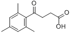 CAS 登录号：15880-01-0， 4-(2,4,6-三甲基苯基)-4-氧代丁酸