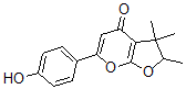 CAS 登录号：158991-19-6， 6-(4-羟基苯基)-2,3,3-三甲基-2H-呋喃并[5,4-b]吡喃-4-酮