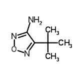 CAS#: 159013-87-3, 4-(2-Methyl-2-Propanyl)-1,2,5-Oxadiazol-3-Amine