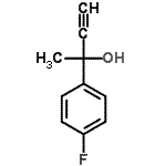 CAS 登录号：159028-51-0， 2-(4-氟苯基)-3-丁炔-2-醇