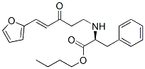 CAS 登录号：159086-03-0， 丁基(2S)-2-[[(E)-5-呋喃-2-基-3-氧代戊-4-烯基]氨基]-3-苯丙酸酯