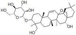 CAS#: 159121-99-0, 13,28-Epoxy-16,23-Dihydroxyolean-11-En-3-Yl-D-Glucopyranoside