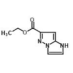 CAS 登录号：159181-77-8， 乙基1H-咪唑并[1,2-b]吡唑-6-羧酸酯