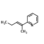 CAS#: 159309-80-5, 2-[(2E)-2-Penten-2-Yl]Pyridine