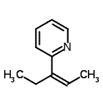 CAS#: 159309-81-6, 2-[(2Z)-2-Penten-3-Yl]Pyridine