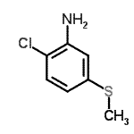 CAS#: 15945-75-2, 2-Chloro-5-(Methylsulfanyl)Aniline