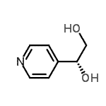 CAS#: 159474-87-0, (1R)-1-(4-Pyridinyl)-1,2-Ethanediol