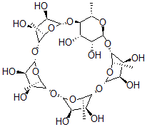CAS#: 159495-25-7, Cyclo-Rhamnopentaose