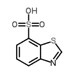 CAS#: 159555-57-4, 1,3-Benzothiazole-7-Sulfonic Acid