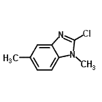 CAS#: 15965-60-3, 2-Chloro-1,5-Dimethyl-1H-Benzimidazole