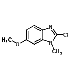 CAS#: 15965-63-6, 2-Chloro-6-Methoxy-1-Methyl-1H-Benzimidazole