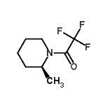 CAS 登录号：159651-13-5， 2,2,2-三氟-1-[(2S)-2-甲基-1-哌啶基]乙酮