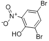 CAS 登录号：15969-09-2， 2,4-二溴-6-硝基-苯酚