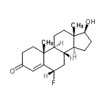 CAS#: 1597-68-8, (6alpha,17beta)-6-Fluoro-17-Hydroxyandrost-4-En-3-One