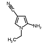 CAS#: 159831-29-5, 5-Amino-1-Ethyl-1H-Pyrrole-3-Carbonitrile