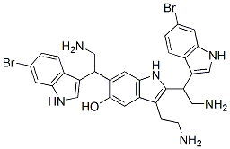 CAS#: 159903-67-0, 2,6-Bis[2-Amino-1-(6-Bromo-1H-Indol-3-Yl)Ethyl]-3-(2-Aminoethyl)-1H-Indol-5-Ol