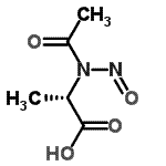 CAS#: 160066-08-0, (2S)-2-[Acetyl(Nitroso)Amino]Propanoic Acid