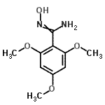 CAS#: 160150-34-5, N'-Hydroxy-2,4,6-Trimethoxybenzenecarboximidamide