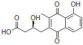 CAS#: 160162-39-0, (3S)-3-Hydroxy-4-(5-Hydroxy-3-Methyl-1,4-Dioxonaphthalen-2-Yl)Butanoic Acid