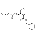 CAS 登录号：160169-47-1， 苄基(2R)-2-[(1E)-3-乙氧基-3-氧代-1-丙烯-1-基]-1-哌啶羧酸酯