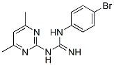 CAS 登录号：16018-66-9， 1-(P-溴苯基)-3-(4,6-二甲基-2-嘧啶基)胍
