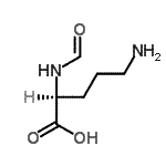 CAS 登录号：160200-90-8， N<sup>2</sup>-甲酰基-L-鸟氨酸