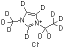 CAS#: 160203-52-1, 3-(<Sup>2</Sup>H<Sub>5</Sub>)Ethyl-1-(<Sup>2</Sup>H<Sub>3</Sub>)Methyl(<Sup>2</Sup>H<Sub>3</Sub>)-1H-Imidazol-3-Ium Chloride