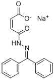 CAS 登录号：160282-28-0， (Z)-4-(2-二苯甲基亚基肼基)-4-氧代丁-2-烯酸钠